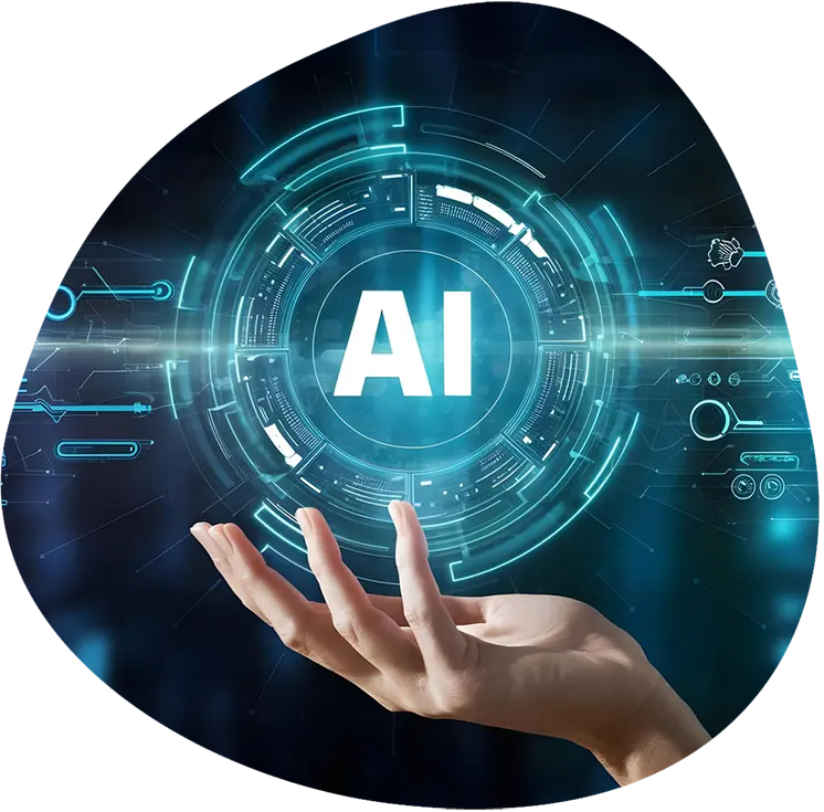 AI and automation solutions illustration